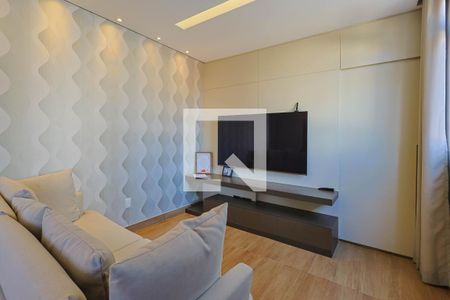 Sala de apartamento à venda com 3 quartos, 90m² em Palmares, Belo Horizonte