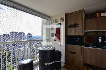 Varanda de apartamento à venda com 3 quartos, 142m² em Vila Andrade, São Paulo
