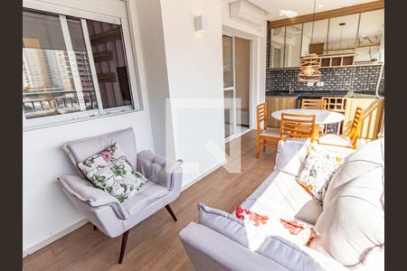 Varanda de apartamento à venda com 2 quartos, 79m² em Parque da Mooca, São Paulo