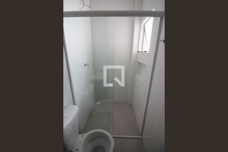 Banheiro Social de kitnet/studio para alugar com 1 quarto, 35m² em Centro, São Bernardo do Campo