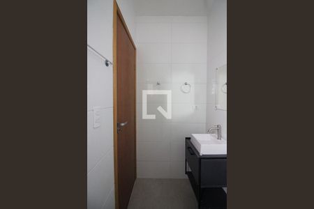Banheiro Social de kitnet/studio para alugar com 1 quarto, 35m² em Centro, São Bernardo do Campo