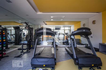 Área comum - Academia de kitnet/studio para alugar com 1 quarto, 30m² em Vila Madalena, São Paulo