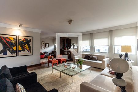 Sala de apartamento à venda com 3 quartos, 270m² em Santa Cecilia, São Paulo