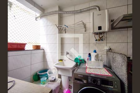Área de Serviço de apartamento à venda com 2 quartos, 82m² em Grajaú, Rio de Janeiro