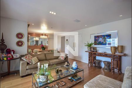 Sala de apartamento para alugar com 3 quartos, 164m² em Vila Andrade, São Paulo