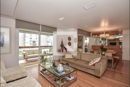 Sala de apartamento para alugar com 3 quartos, 164m² em Vila Andrade, São Paulo