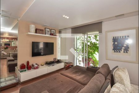 Sala de Tv de apartamento para alugar com 3 quartos, 164m² em Vila Andrade, São Paulo