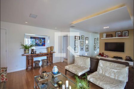 Sala de apartamento para alugar com 3 quartos, 164m² em Vila Andrade, São Paulo