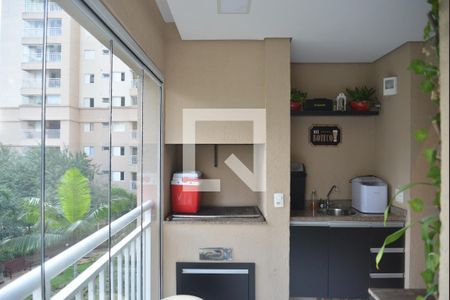 Varanda Sala de apartamento à venda com 3 quartos, 76m² em Campestre, Santo André