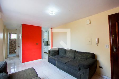 Sala de apartamento para alugar com 2 quartos, 58m² em Jardim Alvorada, Santo André