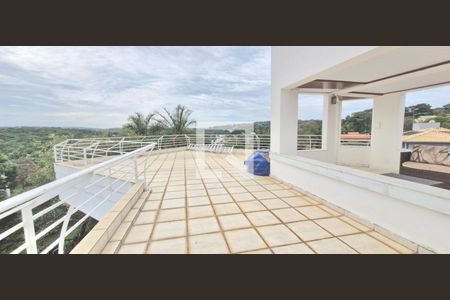Terraço de casa de condomínio para alugar com 4 quartos, 1040m² em Condados da Lagoa, Lagoa Santa