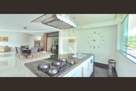 Cozinha de casa de condomínio à venda com 4 quartos, 1040m² em Condados da Lagoa, Lagoa Santa
