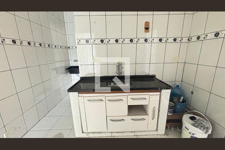 Cozinha de casa para alugar com 1 quarto, 38m² em Vila Luzita, Santo André