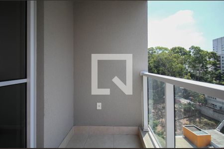 Varanda Sala de apartamento para alugar com 1 quarto, 41m² em Vila Andrade, São Paulo