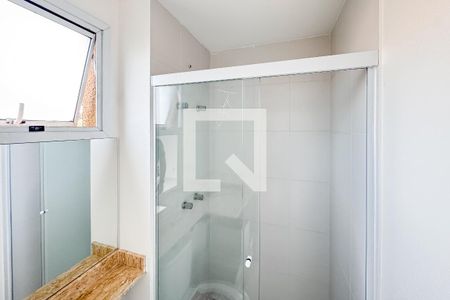 Banheiro de kitnet/studio para alugar com 1 quarto, 32m² em Cambuci, São Paulo