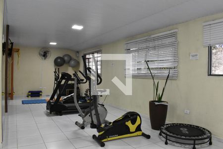 Área comum - Academia de apartamento para alugar com 2 quartos, 50m² em Santa Cândida, Curitiba