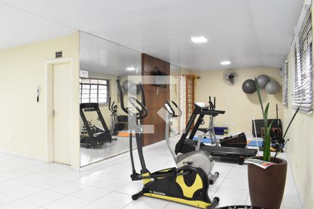 Área comum - Academia de apartamento para alugar com 2 quartos, 50m² em Santa Cândida, Curitiba