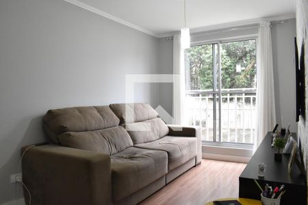 Sala de apartamento para alugar com 2 quartos, 50m² em Santa Cândida, Curitiba