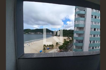 Varanda da Sala de apartamento para alugar com 1 quarto, 45m² em Centro, São Vicente
