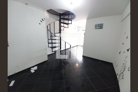 Sala/Cozinha de apartamento para alugar com 1 quarto, 45m² em Centro, São Vicente