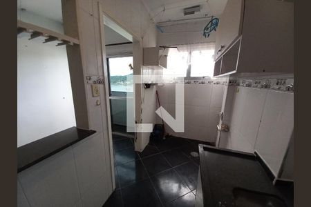 Sala/Cozinha de apartamento para alugar com 1 quarto, 45m² em Centro, São Vicente