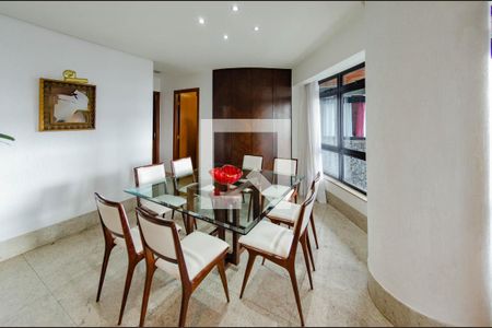Sala de apartamento à venda com 4 quartos, 185m² em Belvedere, Belo Horizonte