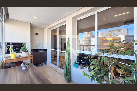 Varanda de apartamento à venda com 3 quartos, 119m² em Pompeia, São Paulo