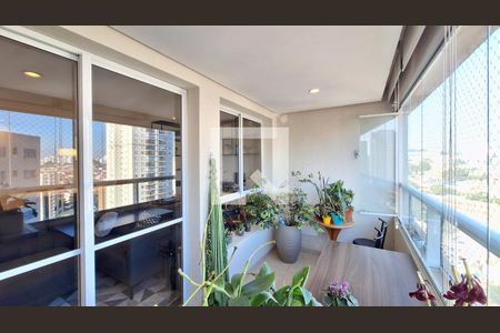 Varanda de apartamento à venda com 3 quartos, 119m² em Pompeia, São Paulo