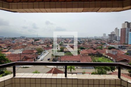 Varanda da Sala de apartamento para alugar com 2 quartos, 70m² em Maracanã, Praia Grande