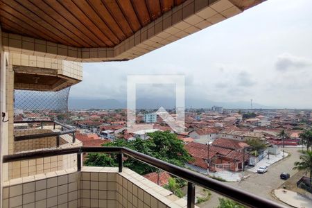 Varanda da Sala de apartamento para alugar com 2 quartos, 70m² em Maracanã, Praia Grande