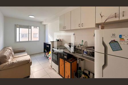 Cozinha integrada com a Área de Serviço de apartamento à venda com 1 quarto, 27m² em Jardim Cidalia, São Paulo