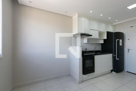 Sala / Cozinha de apartamento para alugar com 2 quartos, 32m² em Vila Nova Curuca, São Paulo