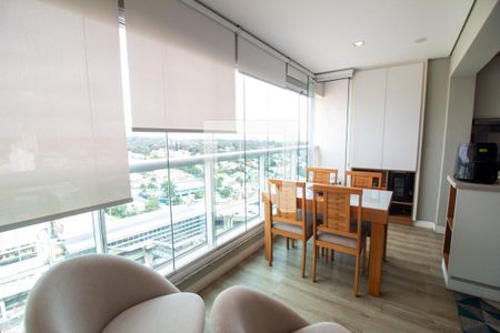 Sala de Jantar de apartamento à venda com 1 quarto, 43m² em Campo Belo, São Paulo