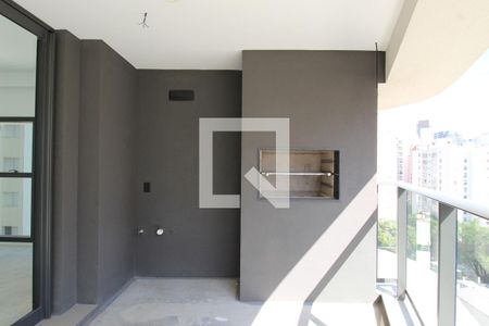 Varanda Sala de apartamento à venda com 3 quartos, 152m² em Vila Olímpia, São Paulo