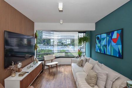 Sala de Tv de apartamento à venda com 3 quartos, 160m² em Morumbi, São Paulo