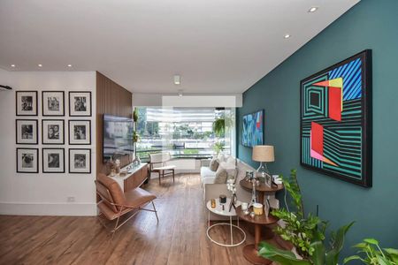 Sala de apartamento à venda com 3 quartos, 160m² em Morumbi, São Paulo