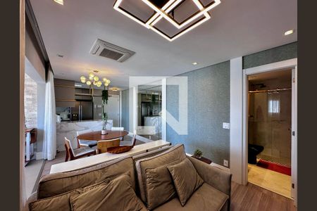 Sala de apartamento à venda com 2 quartos, 79m² em Chácara Santo Antônio (zona Sul), São Paulo