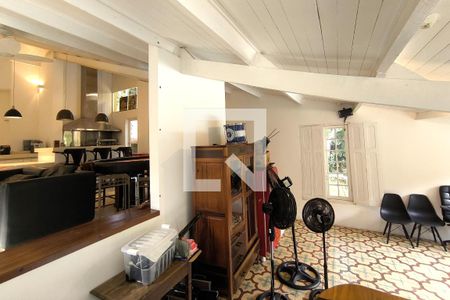 Sala de casa de condomínio para alugar com 3 quartos, 500m² em Chácara Malota, Jundiaí