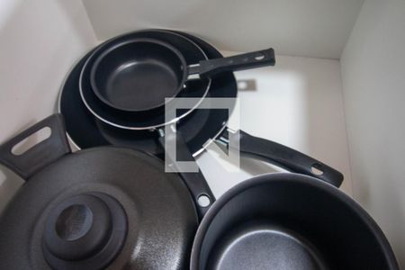 Cozinha de apartamento para alugar com 1 quarto, 24m² em Vila Cordeiro, São Paulo