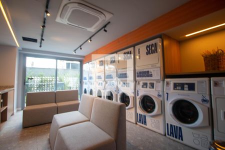 Área comum de apartamento para alugar com 1 quarto, 24m² em Vila Cordeiro, São Paulo