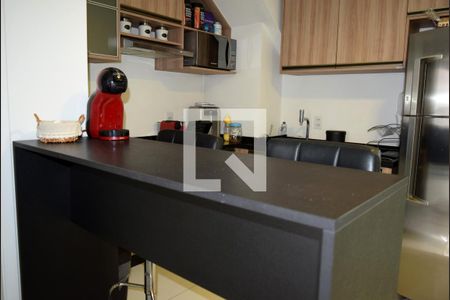 Cozinha de apartamento para alugar com 1 quarto, 75m² em Pinheiros, São Paulo