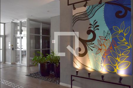 Hall de entrada de apartamento para alugar com 1 quarto, 75m² em Pinheiros, São Paulo