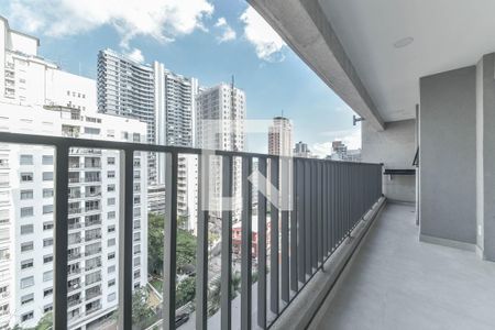 Varanda de apartamento à venda com 2 quartos, 72m² em Jardim das Acacias, São Paulo