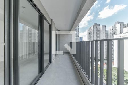 Varanda de apartamento à venda com 2 quartos, 72m² em Jardim das Acacias, São Paulo
