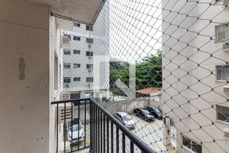 Varanda da Sala de apartamento à venda com 2 quartos, 62m² em Tijuca, Rio de Janeiro