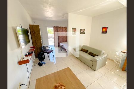 SalaSala de TV de apartamento para alugar com 1 quarto, 40m² em Ingleses do Rio Vermelho, Florianópolis