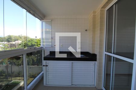 Sala - Varanda de apartamento para alugar com 3 quartos, 100m² em Freguesia (jacarepaguá), Rio de Janeiro