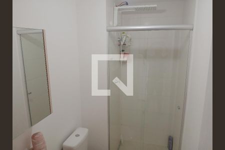 Banheiro de apartamento para alugar com 1 quarto, 26m² em Santa Ifigênia, São Paulo