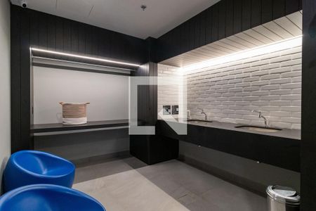Área comum - Lavanderia de kitnet/studio à venda com 1 quarto, 28m² em Pompeia, São Paulo