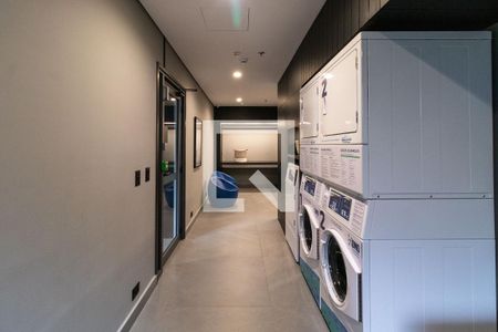 Área comum - Lavanderia de kitnet/studio à venda com 1 quarto, 28m² em Pompeia, São Paulo